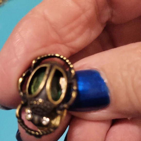 Heidi Daus "Love Bug" Crystal Iridescent Beaded Necklace Set - Picture 7 of 11